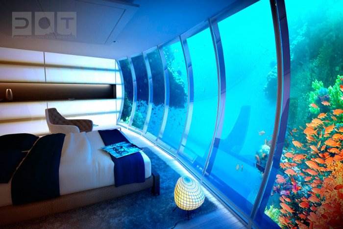 Water Discus Hotel - проект подводного отеля в Дубае