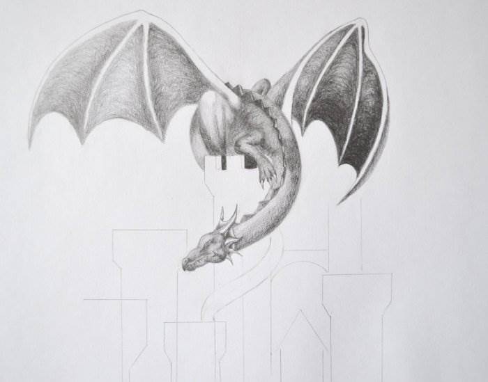 научиться рисовать дракона 