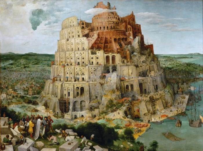 Питер Брейгель Старший картина Вавилонская башня