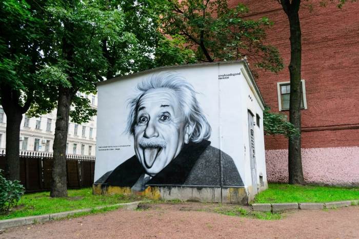 Петербург интересные граффити