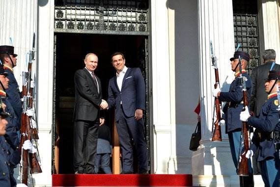 Пресс-конференция Путина и Ципраса в Греции 27 мая 2016 фото