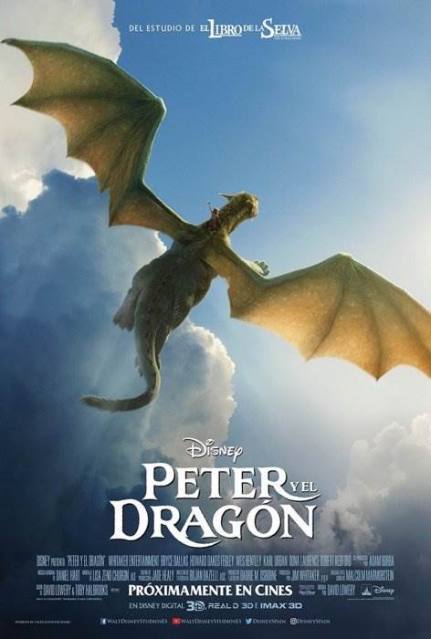 Пит и его дракон (2016) постер