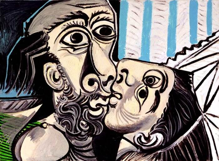 Картина Поцелуй Пабло Пикассо