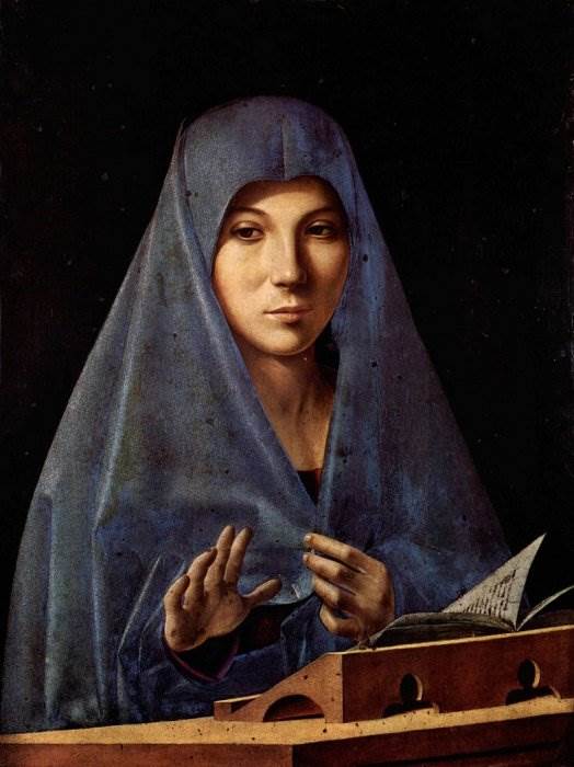 Картина Мария Аннуциата Антонелло да Мессина