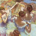 Эдгар Дега картина Голубые танцовщицы