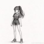Рисуем аниме финальные штрихи