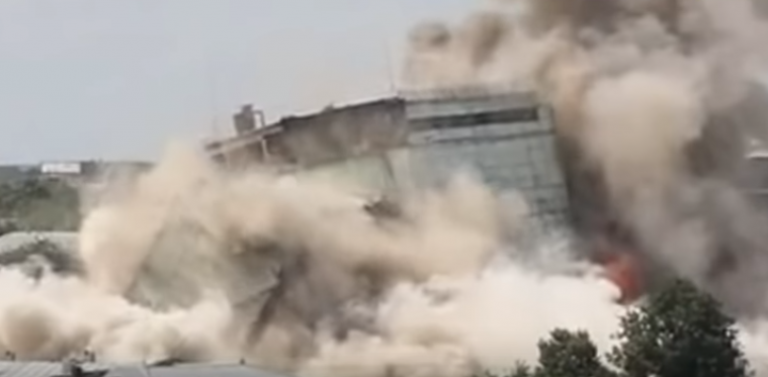 Взрыв элеватора в Иваново