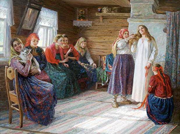 Девичник - свадебные традиции на Руси