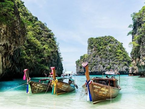 Лодки в Тайланде фото
