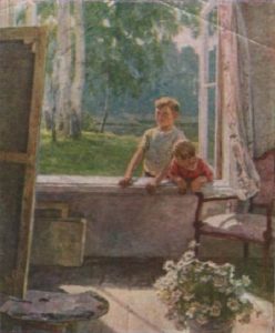 Сыромятникова картина Первые зрители