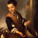 Бартоломе Мурильо картина Мальчик с собакой