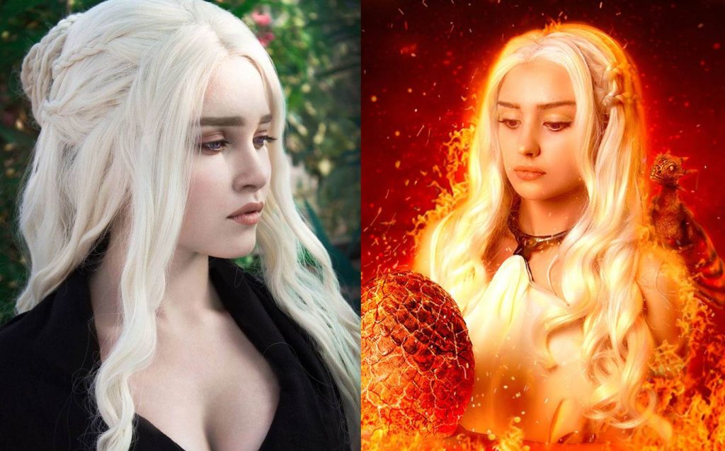 Красивый косплей на Дейенерис Таргариен (20 фото)