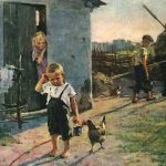 Картина Не взяли на рыбалку, Ксения Успенская-Кологривова