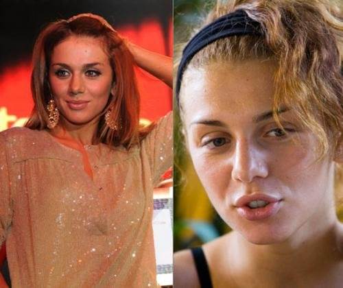 Русские звёзды без макияжа фото