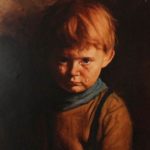 Картина Плачущий мальчик Джованни Браголин