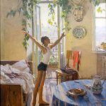 Яблонская картина Утро