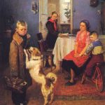 Опять двойка картина Решетникова