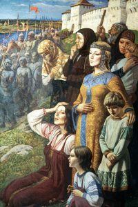 Проводы ополчения картина Ракша