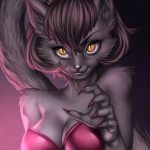 Фурри девушка кошка картинка