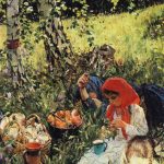 Пластов картина Летом