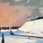 Февраль Подмосковье картина Нисского