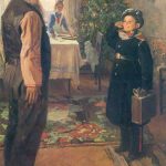 Прибыл на каникулы картина Решетникова