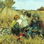 Картина Пластова Жатва