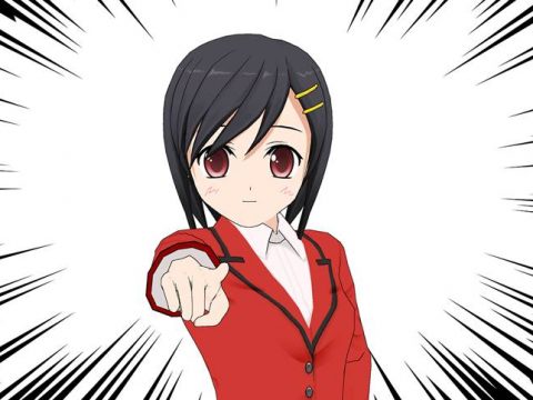 Девушка аниме