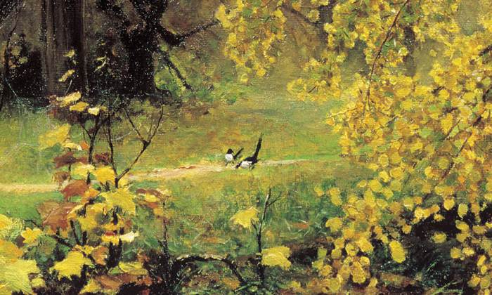 Золотая осень картина Остроухова, описание картины, сочинение 2 класс, план  сочинения