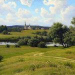 Картина Щербакова Русь Подмосковная