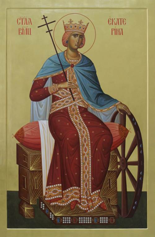 Святая великомученица Екатерина Александрийская икона