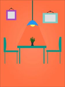 Стол и стулья