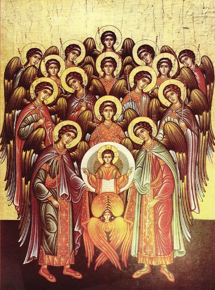 Собор Архистратига Михаила и прочих Небесных Сил бесплотных икона