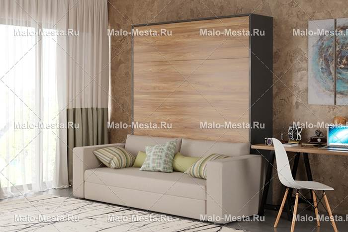 Шкаф-кровать с диваном