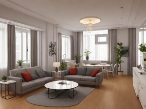 Дизайнерский интерьер квартиры