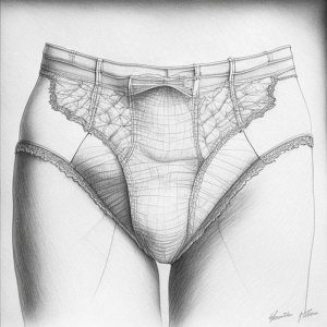 Женские трусы слипы рисунок