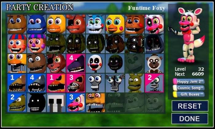 Все персонажи и аниматроники в Five Nights at Freddy's: Security Breach