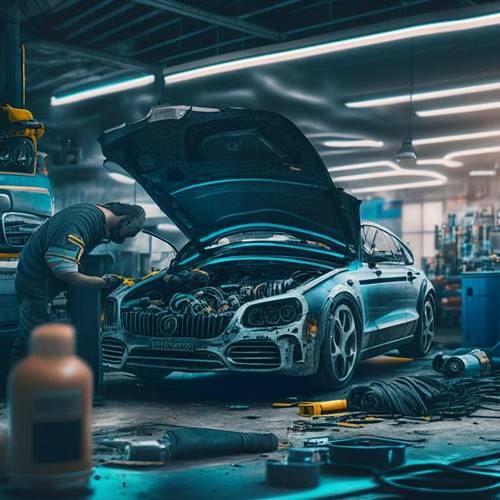 Ремонт авто в автосервисе
