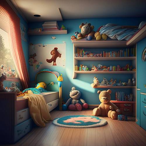 Интерьер детской комнаты