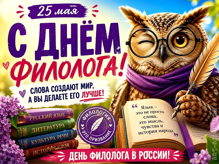 Картинки с Днём филолога скачать бесплатно