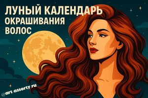 Лунный календарь окрашивания волос