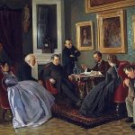 Маковский картина Литературное чтение