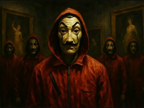 Сериал Бумажный дом и искусство