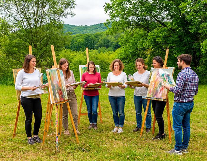 арт групповое занятие