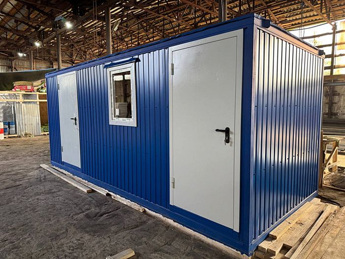 Модульные санузлы контейнерного типа от производственной компании Оптибыт