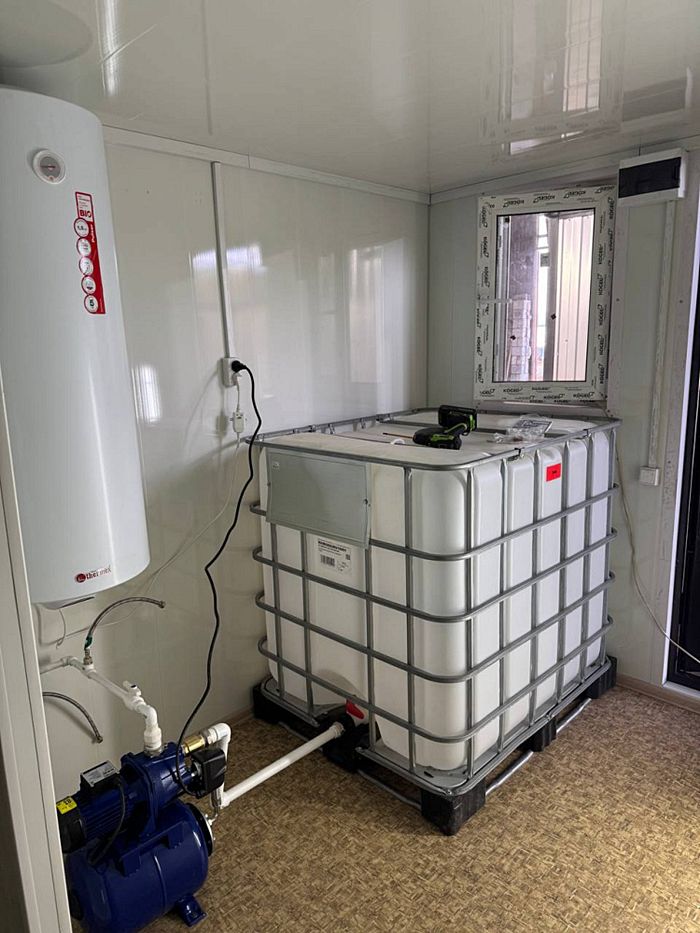 Модульные санузлы контейнерного типа от производственной компании Оптибыт