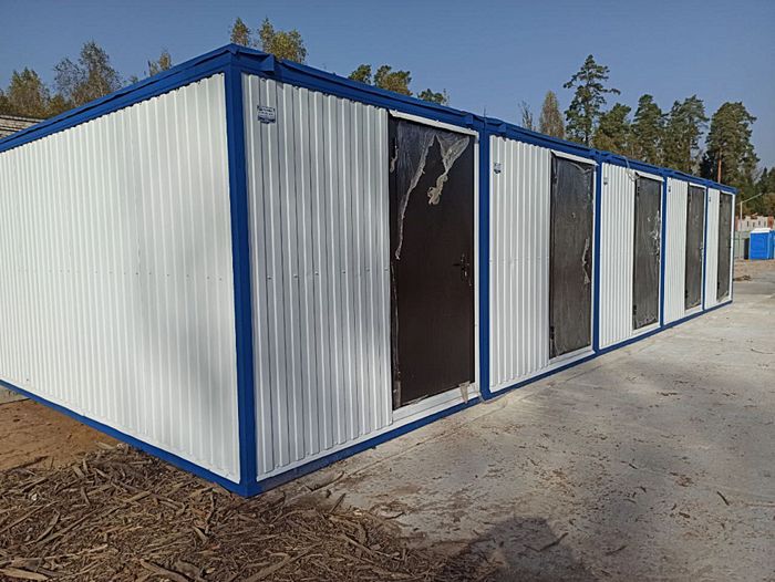 Модульные санузлы контейнерного типа от производственной компании Оптибыт