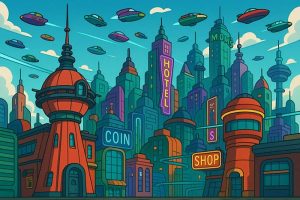 Город из Футурамы