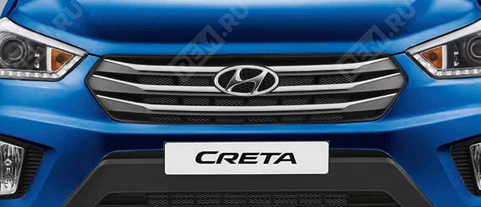 Комплект защитных сеток радиатора для Hyundai Creta
