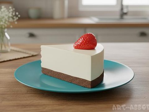 Пирожное с крем-чиз